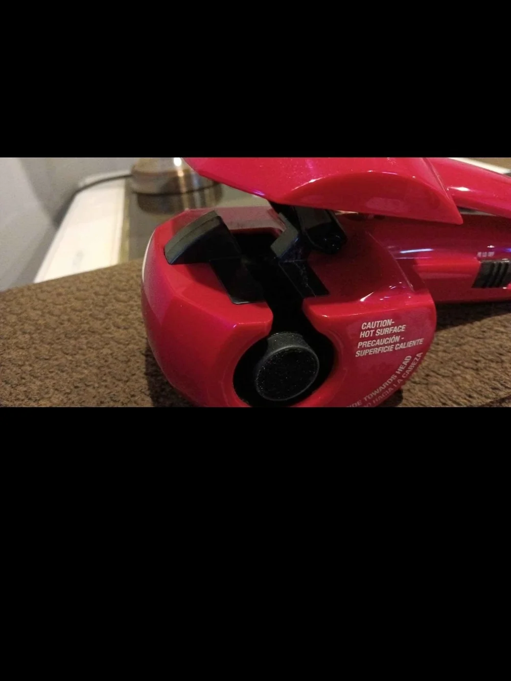 VINTAGE Pink Automatic Curling Iron for Women